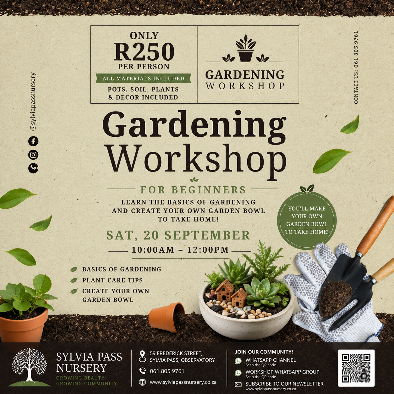 Gardening Workshop for Beginners
